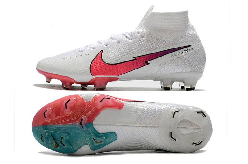 Mercurial Superfly 7 Elite FG White Crimson