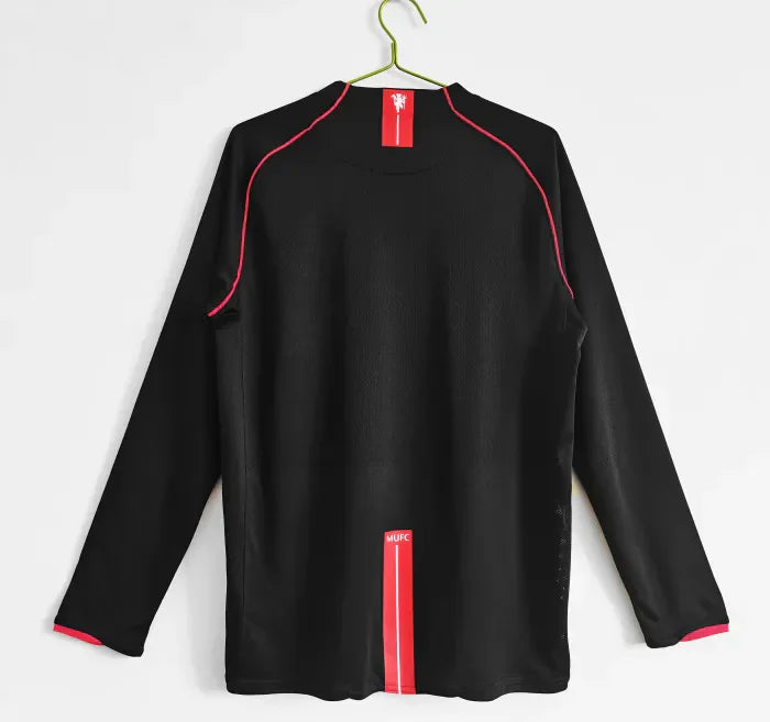 Manchester United Away Long Sleeve Retro Jersey 2007/08