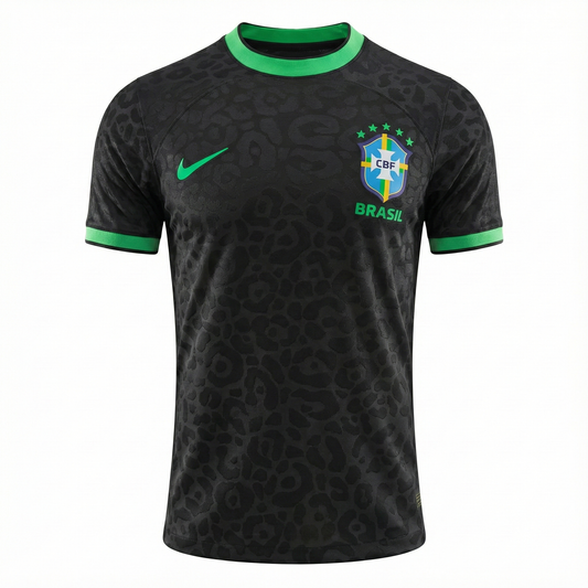 Brazil “2022 World Cup” Home Jersey – Green Collar Edition
