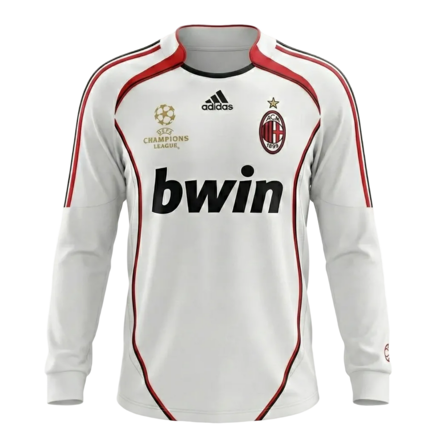 2006-2007 AC Milan Away Long Sleeve
