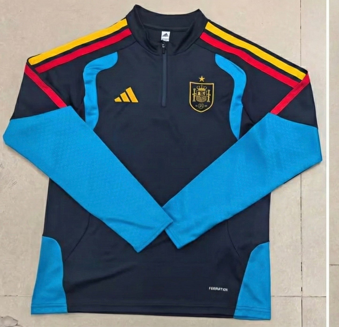 2025–26 Spain National Team Navy & Blue Training Jacket