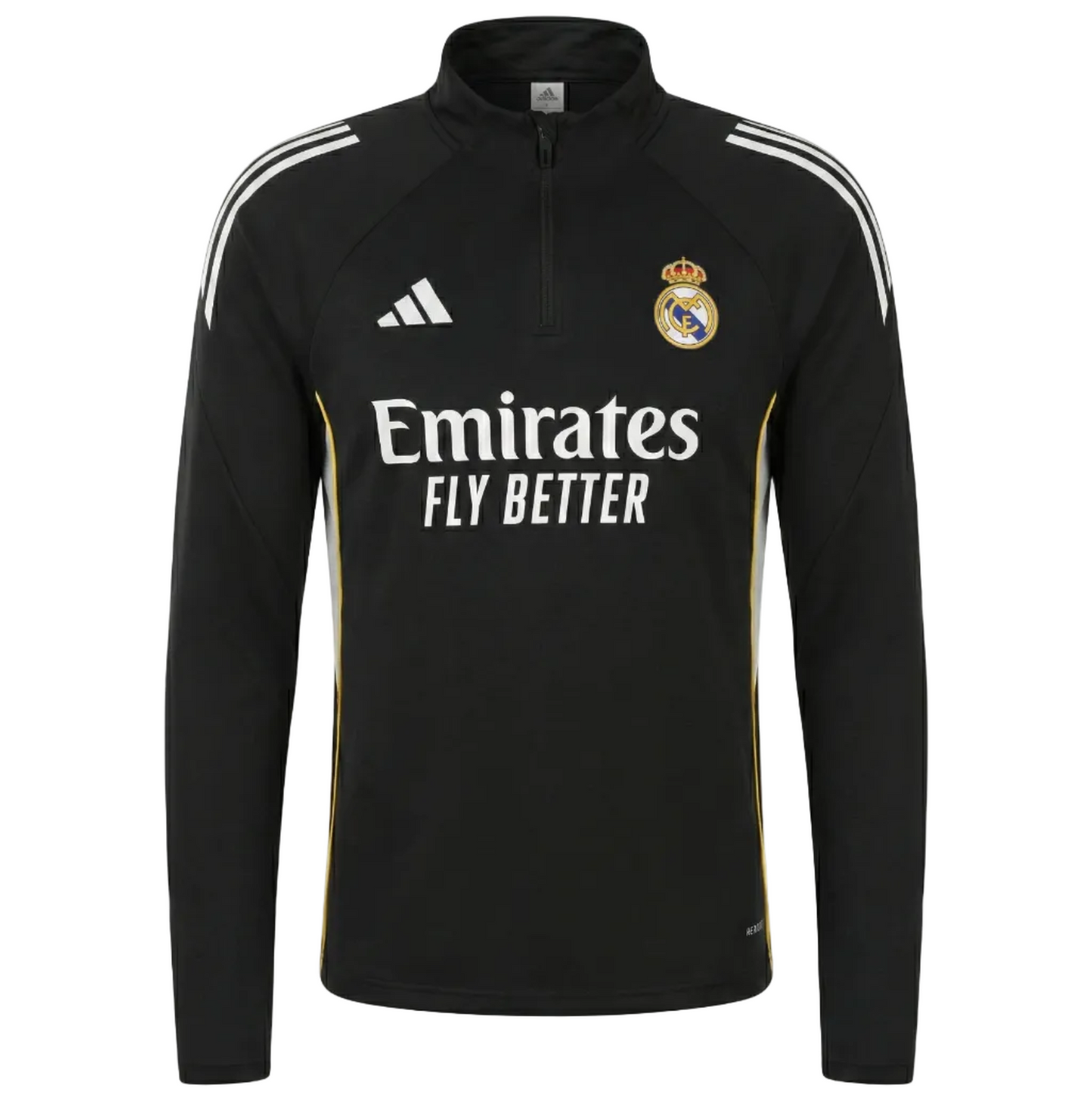 2025–26 Real Madrid Black Training Tracksuit Set
