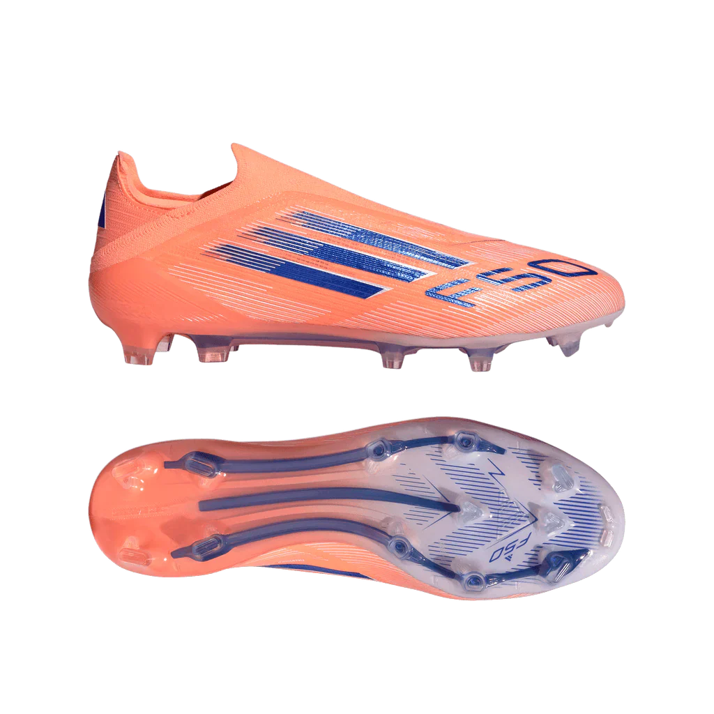F50 Elite Laceless FG - Coral Blaze Pack